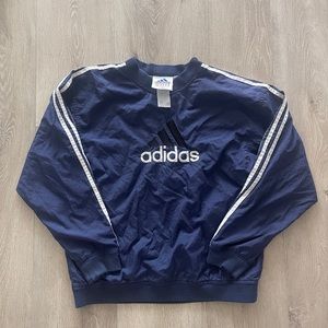 Vintage Adidas Nylon Crewneck Pullover